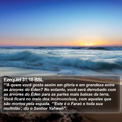 Ezequiel 31:18 BSL Bible Verse Image