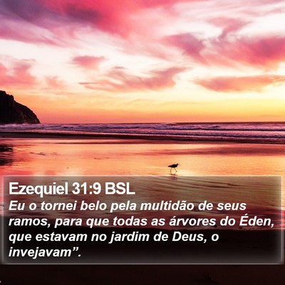 Ezequiel 31:9 BSL Bible Verse Image