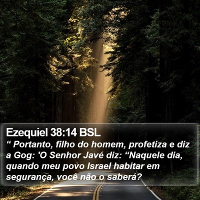 Ezequiel 38:14 BSL Bible Verse Image