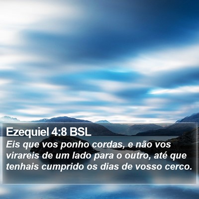 Ezequiel 4:8 BSL Bible Verse Image
