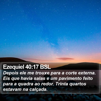 Ezequiel 40:17 BSL Bible Verse Image
