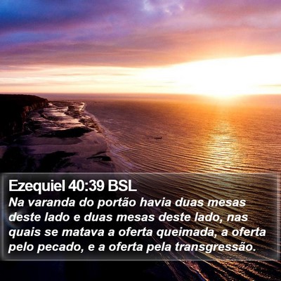 Ezequiel 40:39 BSL Bible Verse Image