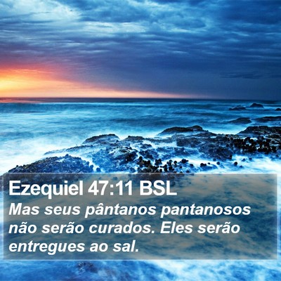 Ezequiel 47:11 BSL Bible Verse Image