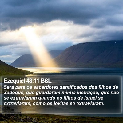 Ezequiel 48:11 BSL Bible Verse Image