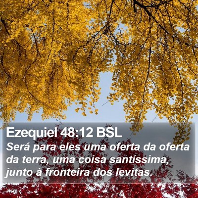 Ezequiel 48:12 BSL Bible Verse Image