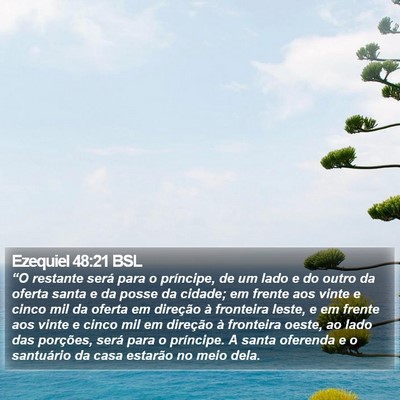 Ezequiel 48:21 BSL Bible Verse Image