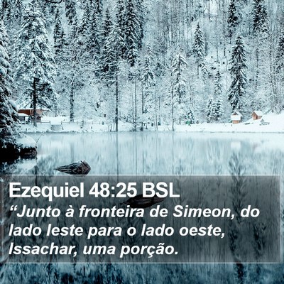 Ezequiel 48:25 BSL Bible Verse Image