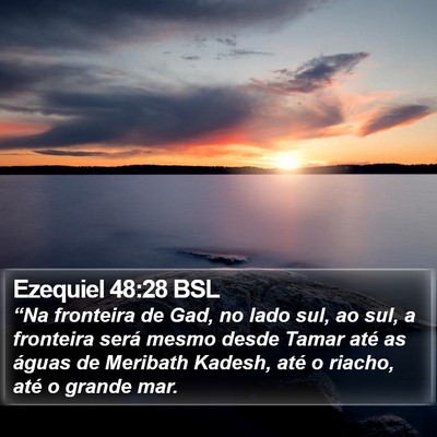 Ezequiel 48:28 BSL Bible Verse Image