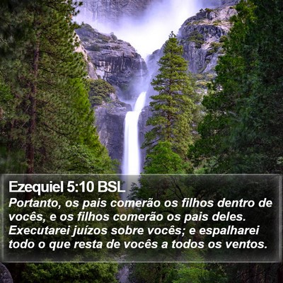 Ezequiel 5:10 BSL Bible Verse Image