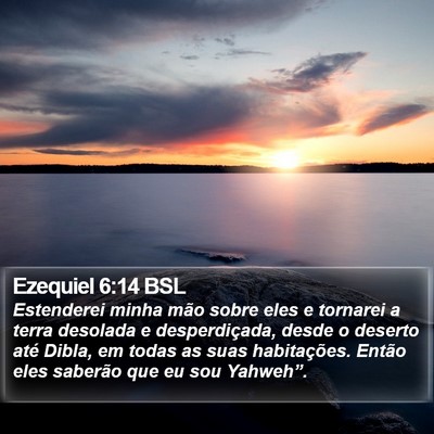 Ezequiel 6:14 BSL Bible Verse Image