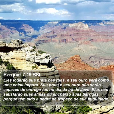 Ezequiel 7:19 BSL Bible Verse Image