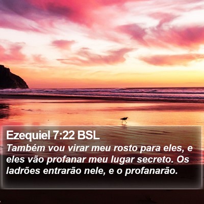 Ezequiel 7:22 BSL Bible Verse Image