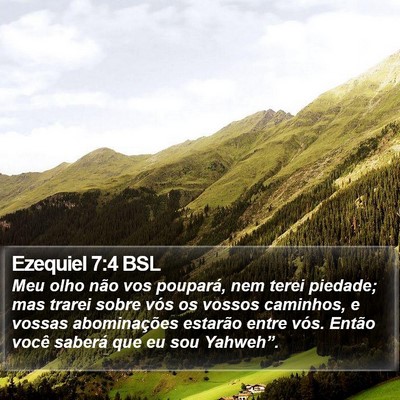 Ezequiel 7:4 BSL Bible Verse Image