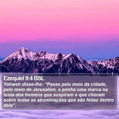 Ezequiel 9:4 BSL Bible Verse Image