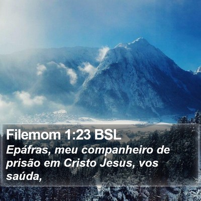Filemom 1:23 BSL Bible Verse Image