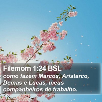 Filemom 1:24 BSL Bible Verse Image