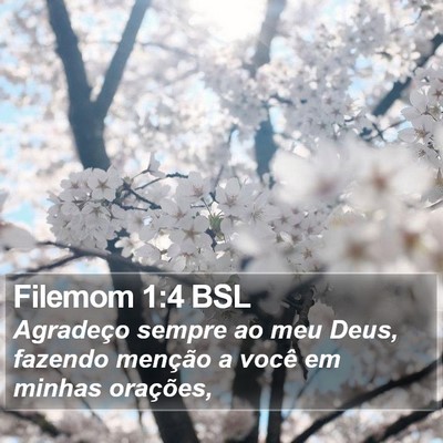 Filemom 1:4 BSL Bible Verse Image