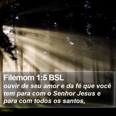 Filemom 1:5 BSL Bible Verse Image
