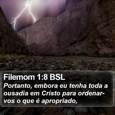 Filemom 1:8 BSL Bible Verse Image