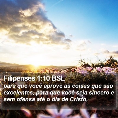 Filipenses 1:10 BSL Bible Verse Image