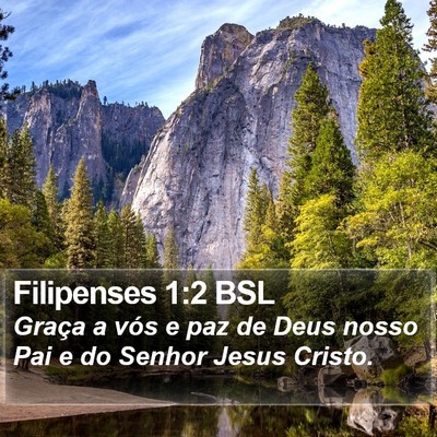 Filipenses 1:2 BSL Bible Verse Image