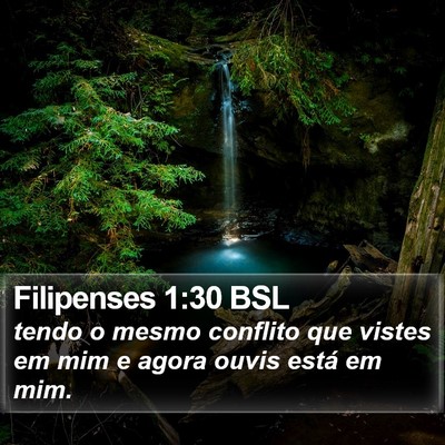 Filipenses 1:30 BSL Bible Verse Image