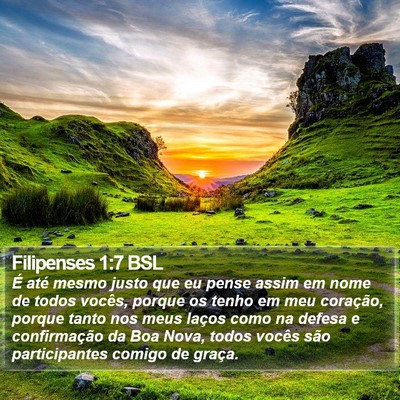 Filipenses 1:7 BSL Bible Verse Image