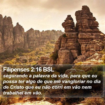 Filipenses 2:16 BSL Bible Verse Image