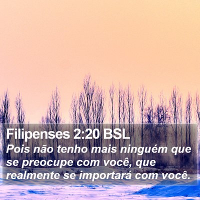 Filipenses 2:20 BSL Bible Verse Image