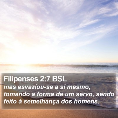 Filipenses 2:7 BSL Bible Verse Image