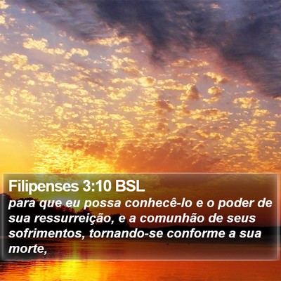 Filipenses 3:10 BSL Bible Verse Image