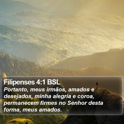 Filipenses 4:1 BSL Bible Verse Image