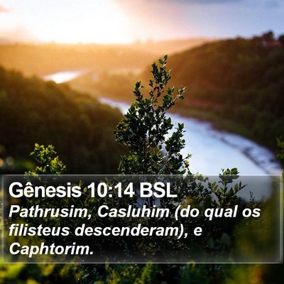 Gênesis 10:14 BSL Bible Verse Image