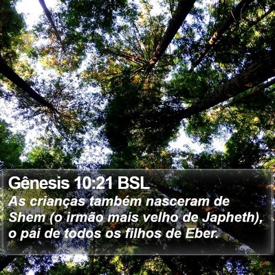 Gênesis 10:21 BSL Bible Verse Image