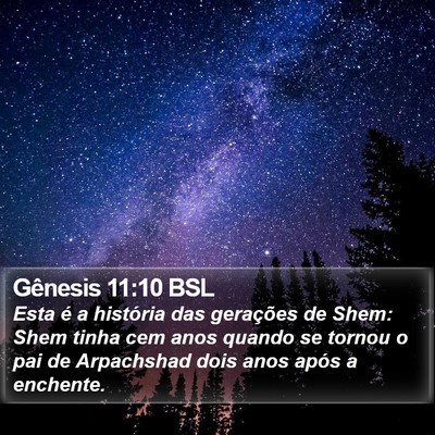 Gênesis 11:10 BSL Bible Verse Image