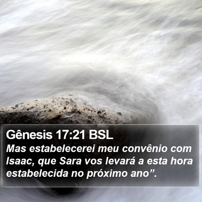 Gênesis 17:21 BSL Bible Verse Image