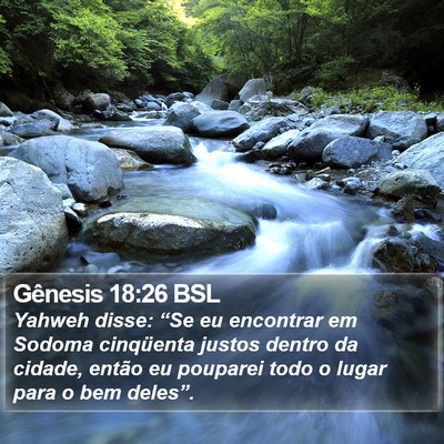 Gênesis 18:26 BSL Bible Verse Image