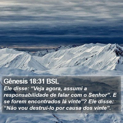 Gênesis 18:31 BSL Bible Verse Image
