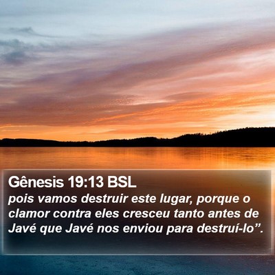 Gênesis 19:13 BSL Bible Verse Image
