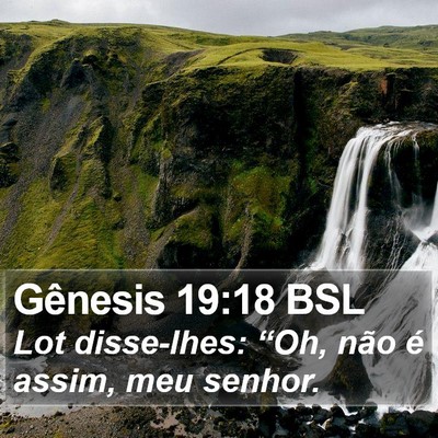 Gênesis 19:18 BSL Bible Verse Image