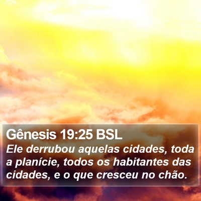 Gênesis 19:25 BSL Bible Verse Image