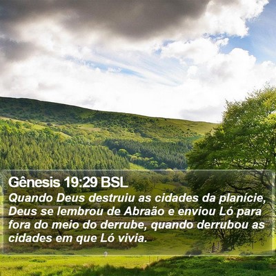 Gênesis 19:29 BSL Bible Verse Image