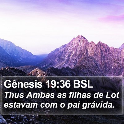 Gênesis 19:36 BSL Bible Verse Image
