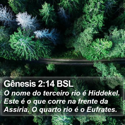 Gênesis 2:14 BSL Bible Verse Image