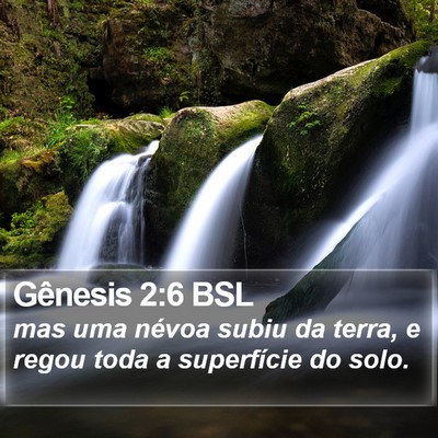 Gênesis 2:6 BSL Bible Verse Image