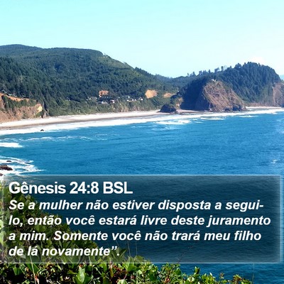 Gênesis 24:8 BSL Bible Verse Image