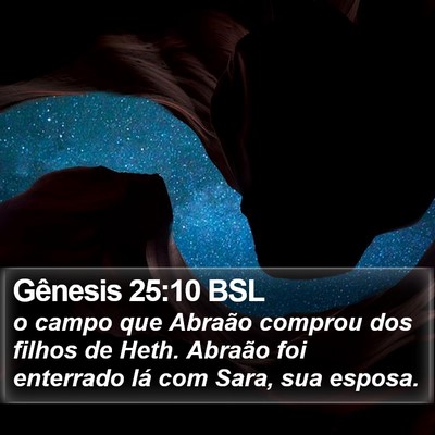 Gênesis 25:10 BSL Bible Verse Image