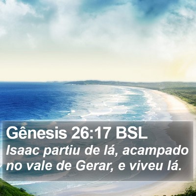 Gênesis 26:17 BSL Bible Verse Image