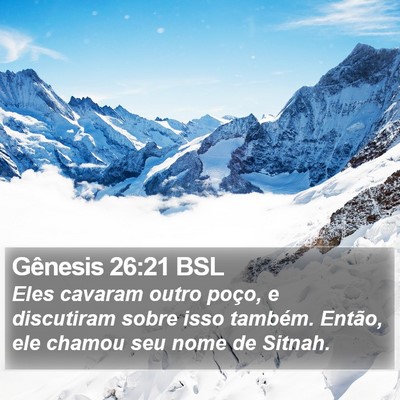 Gênesis 26:21 BSL Bible Verse Image