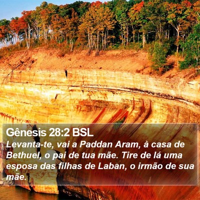 Gênesis 28:2 BSL Bible Verse Image